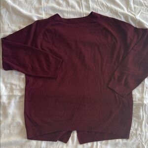 Women's Burgundy Sweater